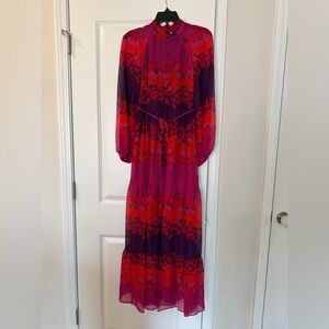 Maison Tara Woman’s Maxi Red dress